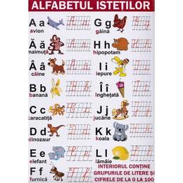 Plansa - Alfabetul istetilor, editura Carta Atlas