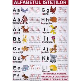 Plansa - alfabetul istetilor, editura carta atlas