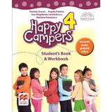 Happy Campers. Student's Book and Workbook - Clasa 4 - Patricia Acosta, editura Litera