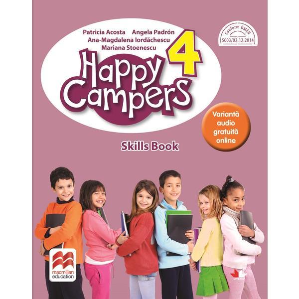 Happy campers. skills book - clasa 4 - patricia acosta, editura litera