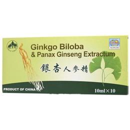 Ginkgo Biloba+Panax Ginseng L&L Plant, 10 fiole