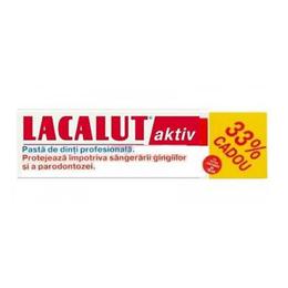 Pasta de dinti lacalut aktiv 100ml (33%cadou)