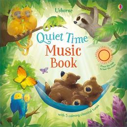 Carte de adormit copiii Quiet time music book editura Usborne