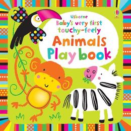 Carte senzoriala cu animale playbook editura usborne