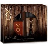 Set Oud Premium Men XO, Apa de toaleta 100 ml + Deodorant 125 ml