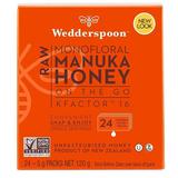 Miere de Manuka Raw KFactor 16+ Wedderspoon, 24 plicuri