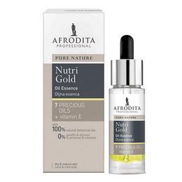 Serum pentru ten uscat pure nature nutri-gold cosmetica afrodita, 30ml