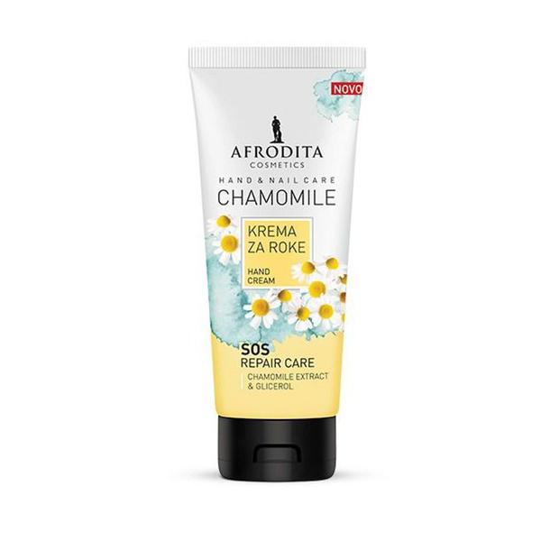 Crema Protectoare pentru Maini - Cosmetica Afrodita Camomile, 100ml