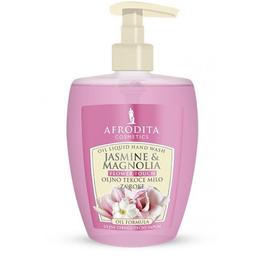 Sapun lichid uleios jasmine   magnolia cosmetica afrodita, 300 ml