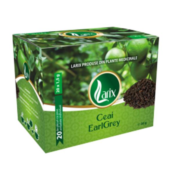 Ceai Earl Grey Larix, 20 doze x 5g (Snur)