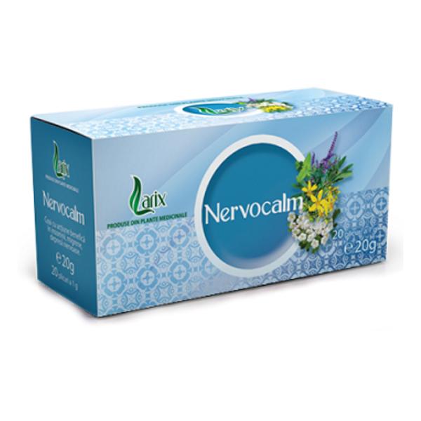 Ceai Nervocalm Larix, 20 doze