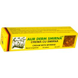 Aur derm crema cu smirna 5% laur med, 30ml