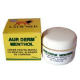 Aur Derm Crema Masaj cu Menthol Laur Med, 50 ml