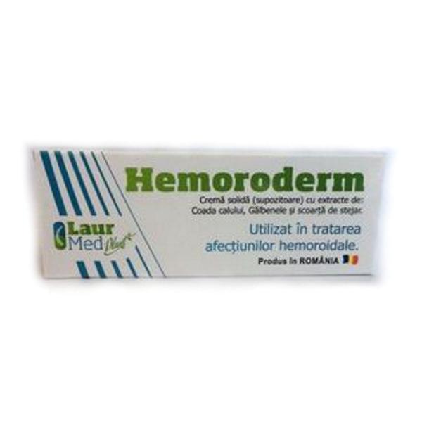 Hemoroderm Supozitoare Laur Med, 1,5g x 10 buc