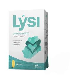 Omega 3 1000mg forte lysi, 64 comprimate