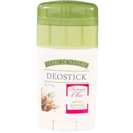 Deodorant stick cu salvie si glicerina verre de nature femme chic manicos, 50g