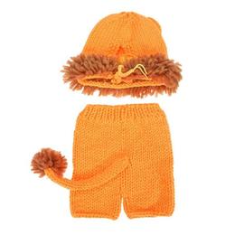 Costum leu pentru copii, sedinta foto nou nascut, 0-3 luni