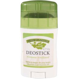 Deodorant Stick cu Salvie si Plop Negru Verre de Nature Homme Vaillant Manicos, 50g