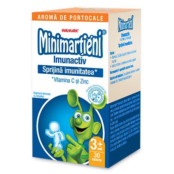 Minimartieni ImunActiv cu Portocale Walmark, 50 tablete