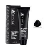 Vopsea Crema Permanenta - Black Professional Line Sintesis Color Cream, nuanta 1.00 Intense Black, 100ml