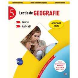 Lectia de geografie - clasa 5 - teorie. aplicatii - violeta dascalu, diana alexandra popovici, stefania omrani, editura litera