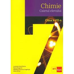 Chimie - clasa 7 - caiet - luminita irinel doicin, editura grupul editorial art