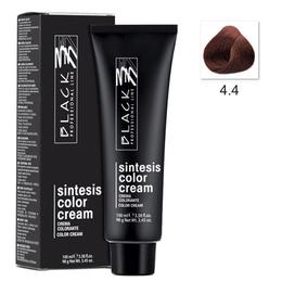 Vopsea Crema Permanenta - Black Professional Line Sintesis Color Cream, nuanta 4.4 Copper Medium Brown, 100ml