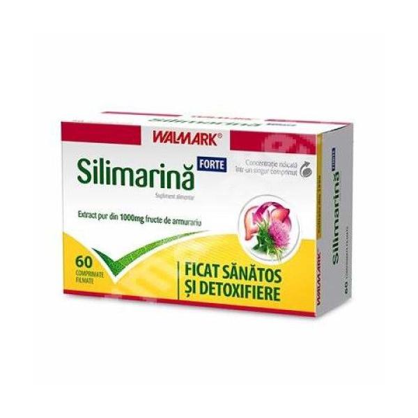 Silimarina forte walmark, 60 comprimate