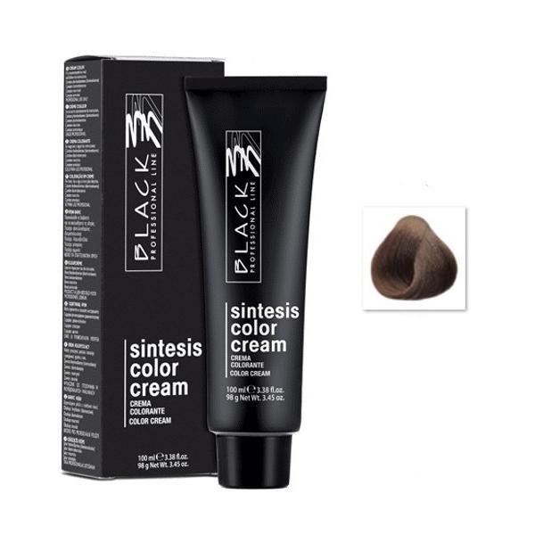 Vopsea Crema Permanenta – Black Professional Line Sintesis Color Cream, nuanta 7.0 Medium Blond, 100ml