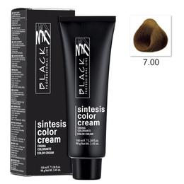 Vopsea crema permanenta - black professional line sintesis color cream, nuanta 7.00 intense medium blond, 100ml