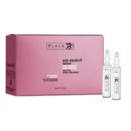 Lotiune purifianta anti-matreata fiole - black professional line purifying anti-dandruff lotion, 12 x 10ml