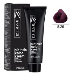 Vopsea Crema Permanenta - Black Professional Line Sintesis Color Cream, nuanta 8.26 Light Violet, 100ml