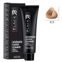 Vopsea Crema Permanenta - Black Professional Line Sintesis Color Cream, nuanta 9.3 Ultra Light Golden Blond, 100ml