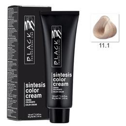Vopsea Crema Permanenta - Black Professional Line Sintesis Color Cream, nuanta 11.1 Ultra Lightener Ash Blond, 100ml