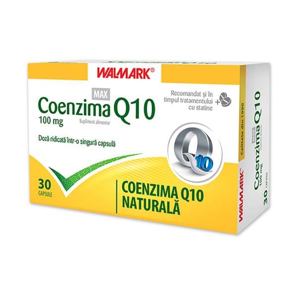 Coenzima Q10 Max 100 Mg Walmark, 30 tablete