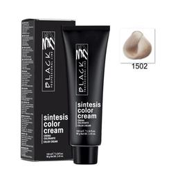 Vopsea crema permanenta - black professional line sintesis color cream, nuanta 1502 super ash violet blond, 100ml