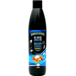 Gel de dus crema unisex verre de nature argan   galbenele manicos, 300ml