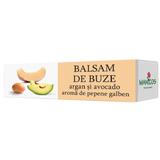 Balsam de Buze cu Argan si Avocado si Aroma de Pepene Galben Manicos, 4.8g