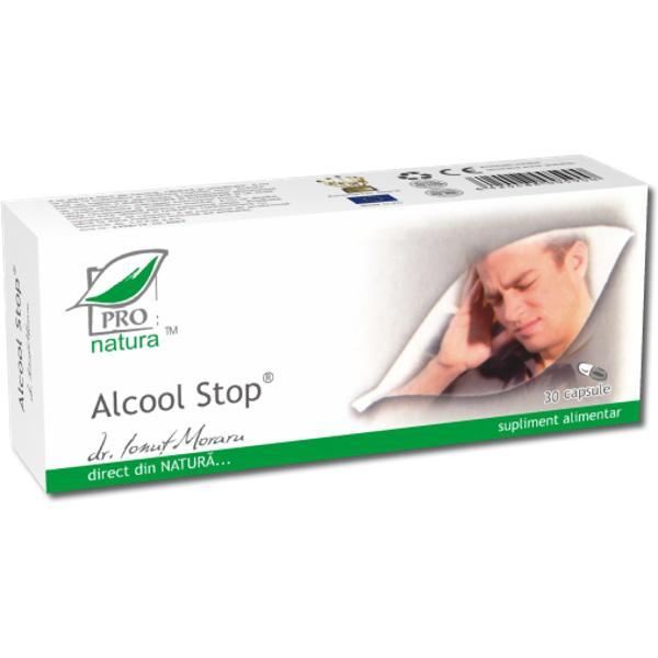 Alcool Stop Pro Natura Medica, 30 capsule