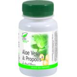 Aloe Vera si Propolis Pro Natura Medica, 200 capsule
