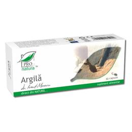 Argila medica, 30 capsule