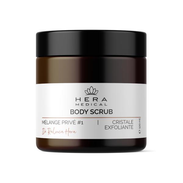 Body scrub | Mélange privé #1, Hera Medical Cosmetice BIO, 120 ml esteto.ro imagine noua