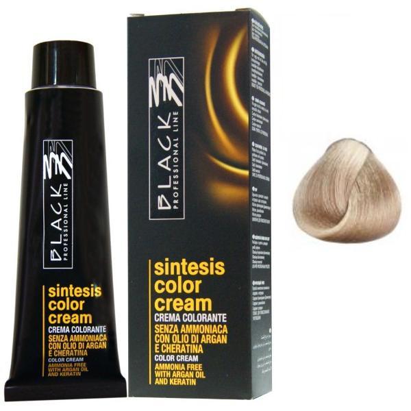 Vopsea Crema Demi-permanenta – Black Professional Line Sintesis Color Cream, nuanta 9.0 Ultra Light Blond, 100ml