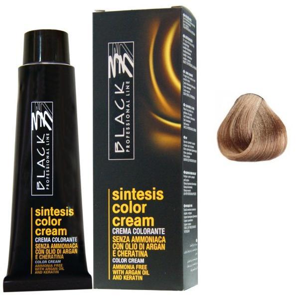 Vopsea Crema Demi-permanenta – Black Professional Line Sintesis Color Cream, nuanta 7.3 Medium Golden Blond, 100ml