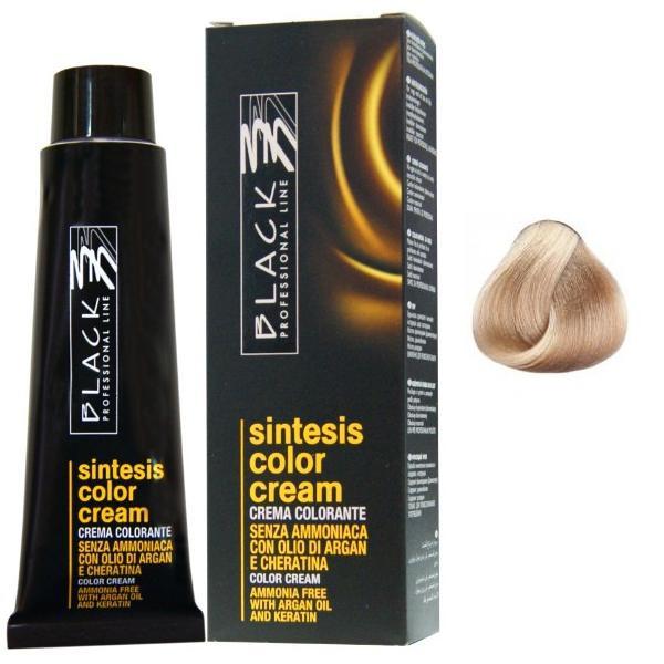 Vopsea Crema Demi-permanenta - Black Professional Line Sintesis Color Cream, nuanta 9.3 Ultra Light Golden Blond, 100ml