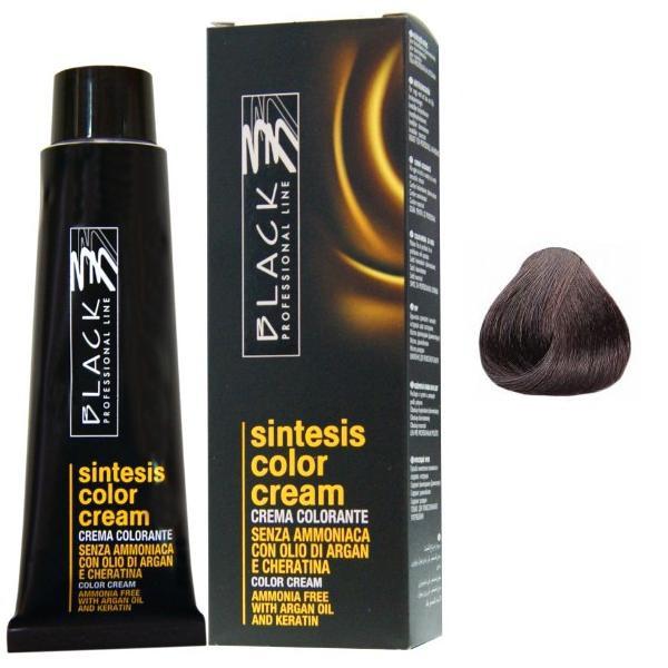 Vopsea Crema Demi-permanenta – Black Professional Line Sintesis Color Cream, nuanta 3.05 Plain Chocolate, 100ml