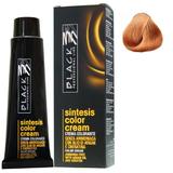 Vopsea Crema Demi-permanenta - Black Professional Line Sintesis Color Cream, nuanta 7.03 Amber, 100ml