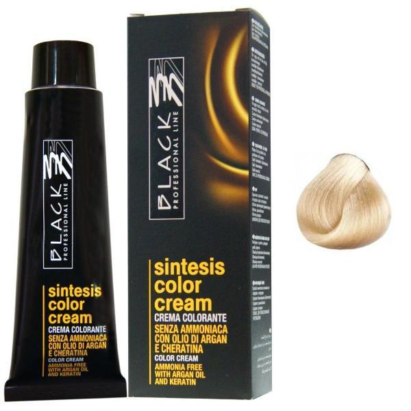Vopsea Crema Demi-permanenta – Black Professional Line Sintesis Color Cream, nuanta 10.33 Ultra Light Wheat, 100ml