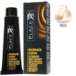 Vopsea crema fara amoniac - black professional line sintesis color cream ammonia free, nuanta 900 natural ultra lightener, 100ml