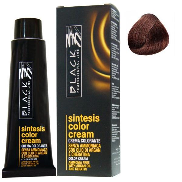 Vopsea Crema Demi-permanenta – Black Professional Line Sintesis Color Cream, nuanta 4.36 Chestnut, 100ml